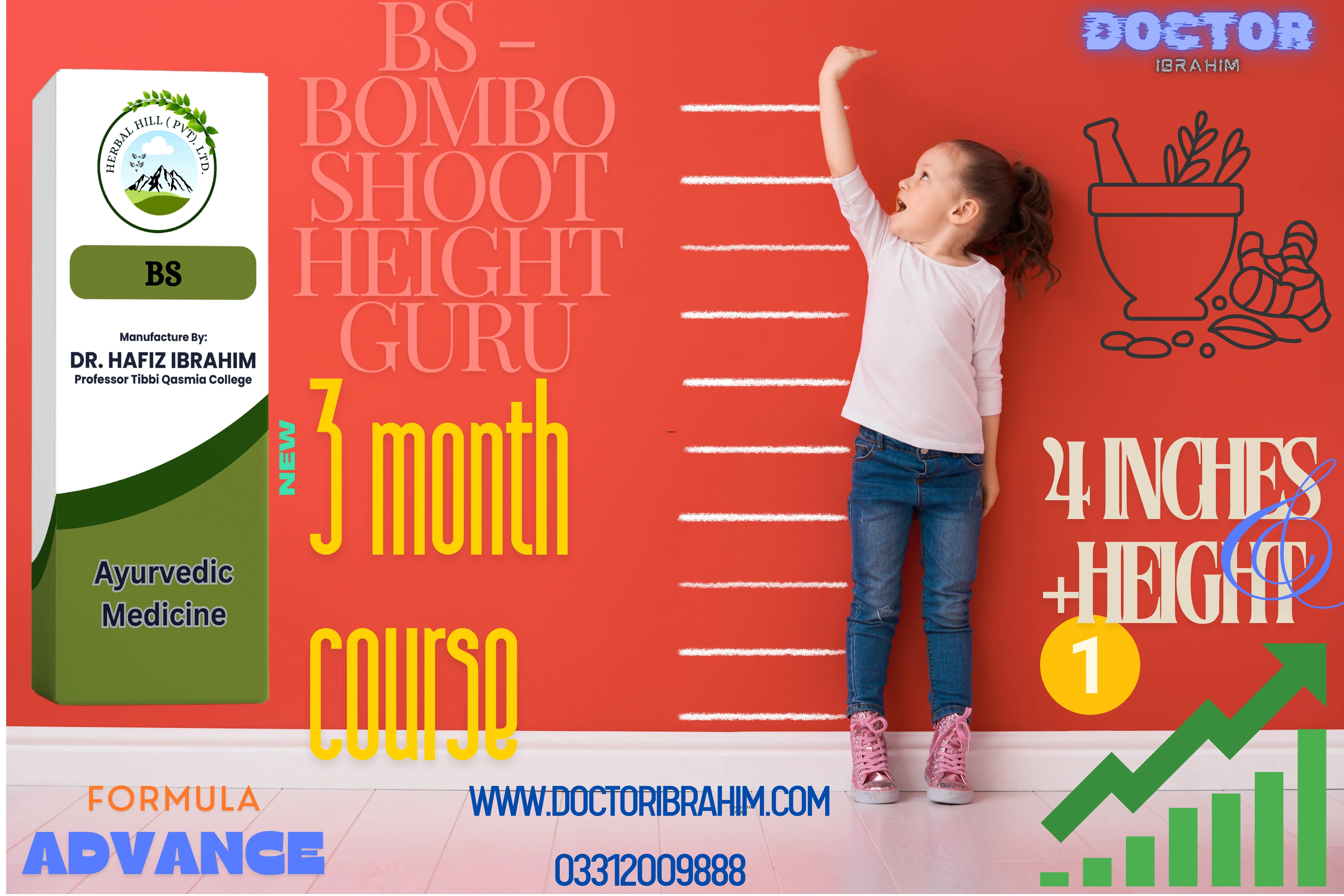 BS - Grow your Height at any Age – Dr Ibrahim Herbalist