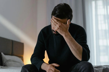 man stressed with Premature Ejaculation