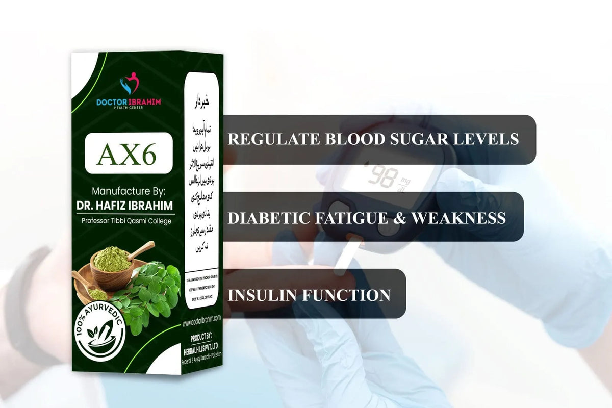 AX6 For diabetes (امراض شوگر کے لئے)