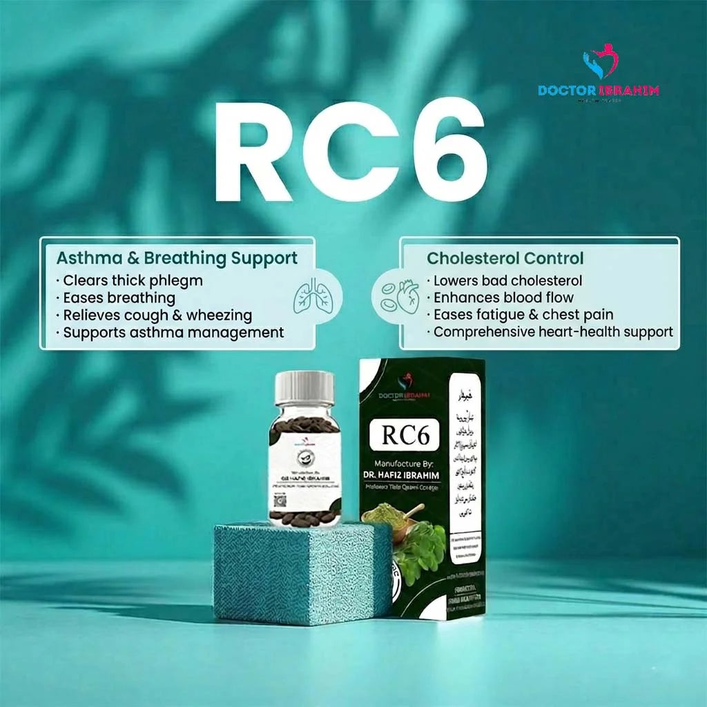 RC6 Phlegm & Cholesterol Relief Formula