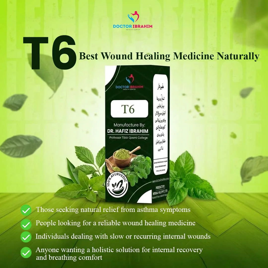 T6 Best Wound Healing Medicine Naturally