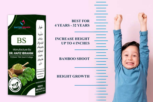 BS: Height Growth Formula ( اضافہ قد، موروثی حل )