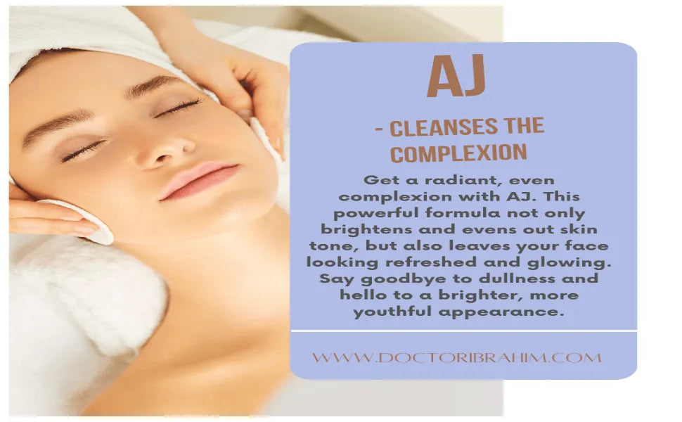 AJ - Cleanses the complexion body & face ( Liquid Form )