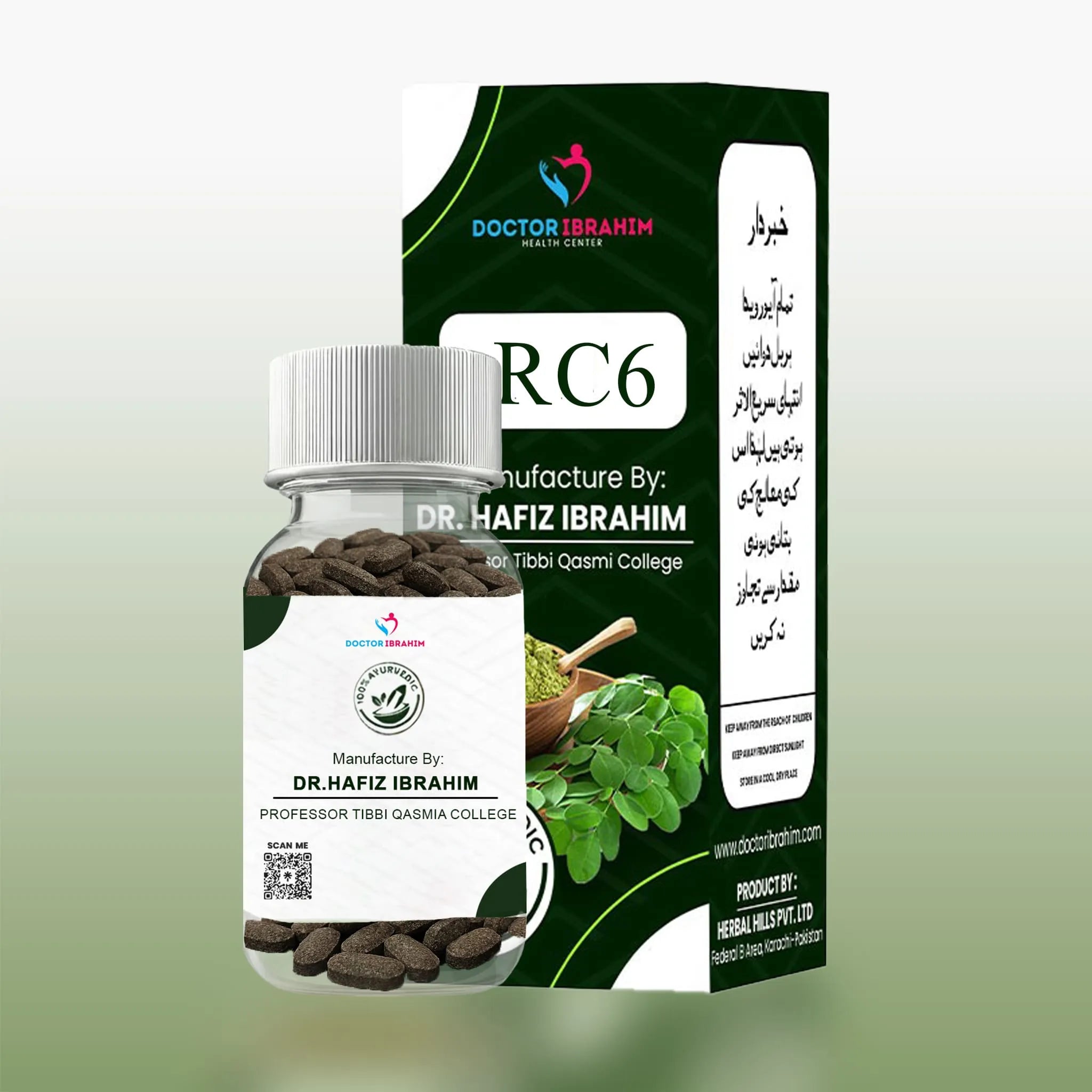 RC6 Phlegm & Cholesterol Relief Formula