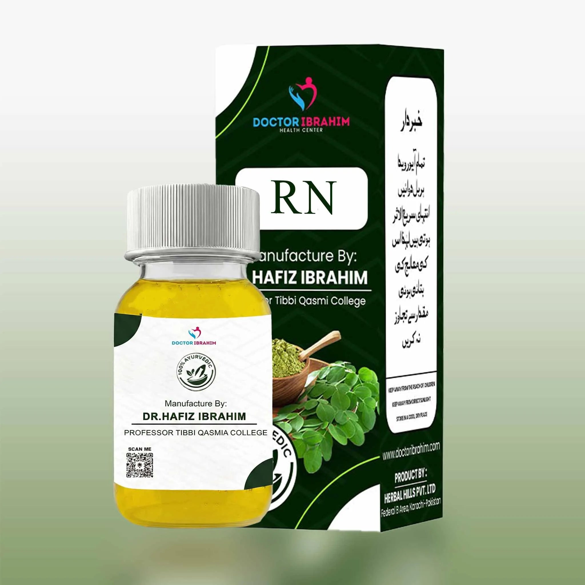 RN Neem root oil for glowing skin Natural