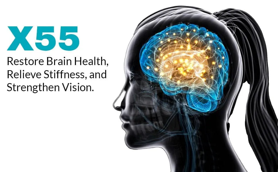 X55 for Brain Atrophy Treatment Naturally